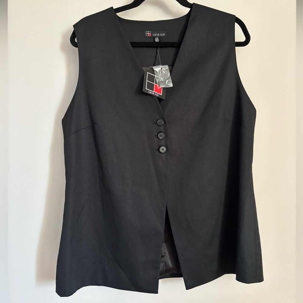 Carré Noir Black Women's Vest